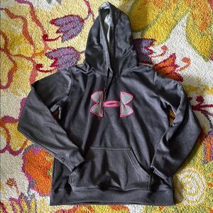 WOMENS LARGE UNDER ARMOUR HOODIE